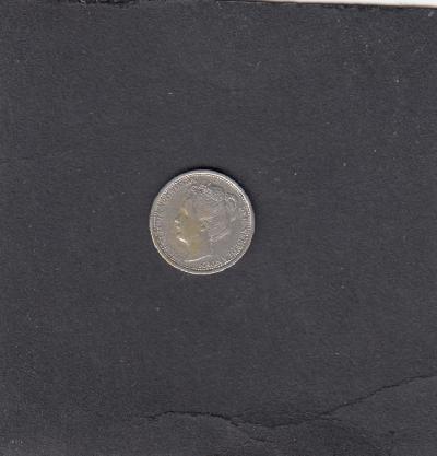 Beschrijving: 10 Cent WILHELMINA